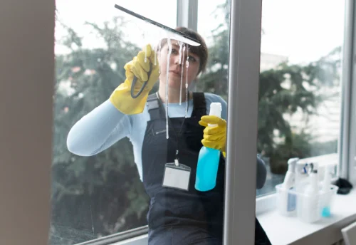 Nettoyage de vitres intérieures et extérieures à Fridefont
